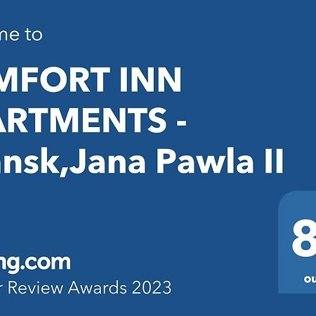Comfort Inn Apartments - Gdansk,Jana Pawla II Exteriér fotografie